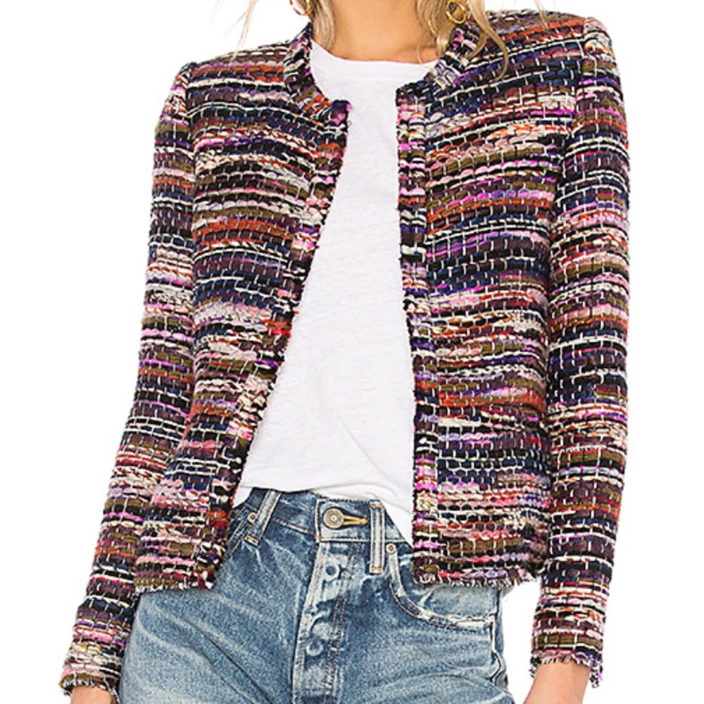 IRO Namanta Jacket in Multicolor Tweed